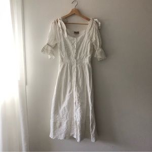 Beulah Eyelet Dress